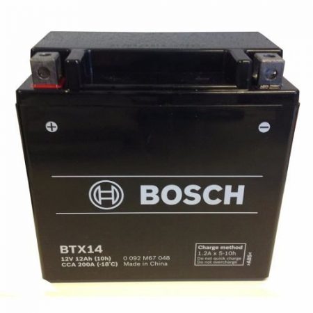 Bateria Para Motos Bosch Btx14 = Ytx14-bs Agm Bmw - VZH Van Zandweghe Hnos.